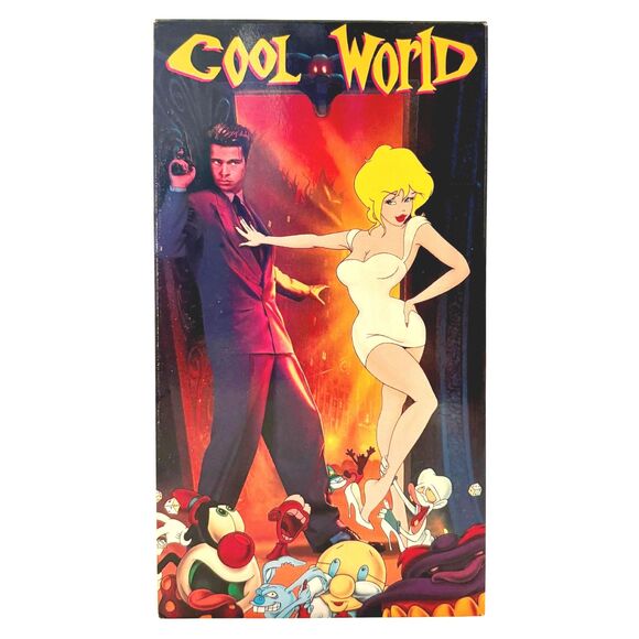 1992 Cult Classic Film COOL WORLD starring Brad Pitt and Kim Basinger - NM - Picture 1 of 3